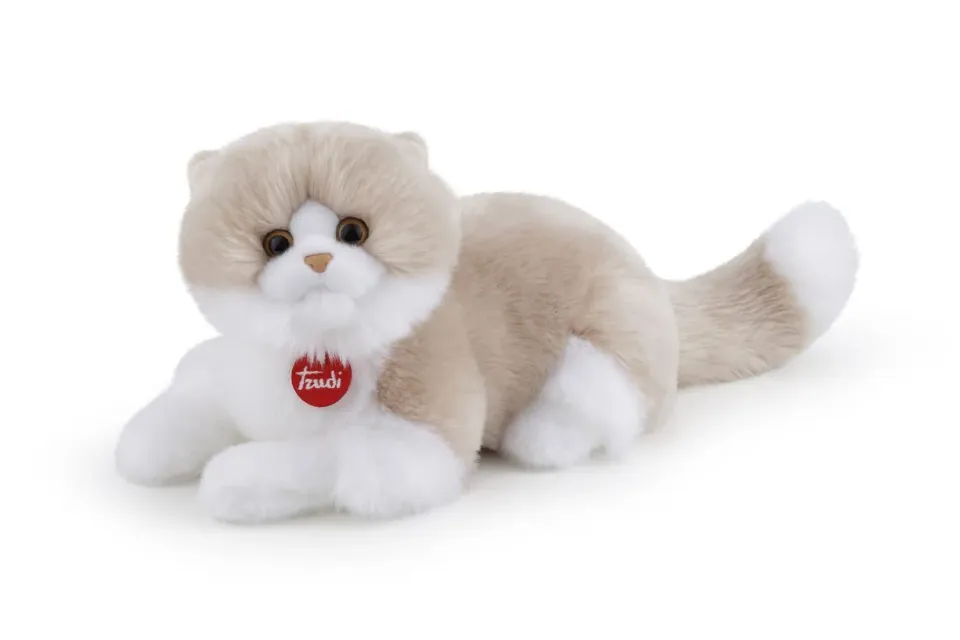 Trudi Classiques 21037 peluche chat Giada beige M 47 cm réaliste