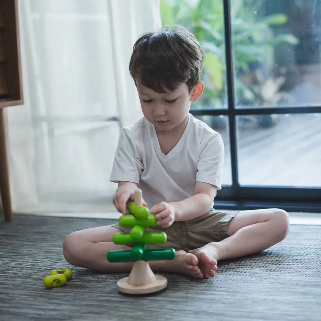 PlanToys Stacking Tree arbre à empiler bois
