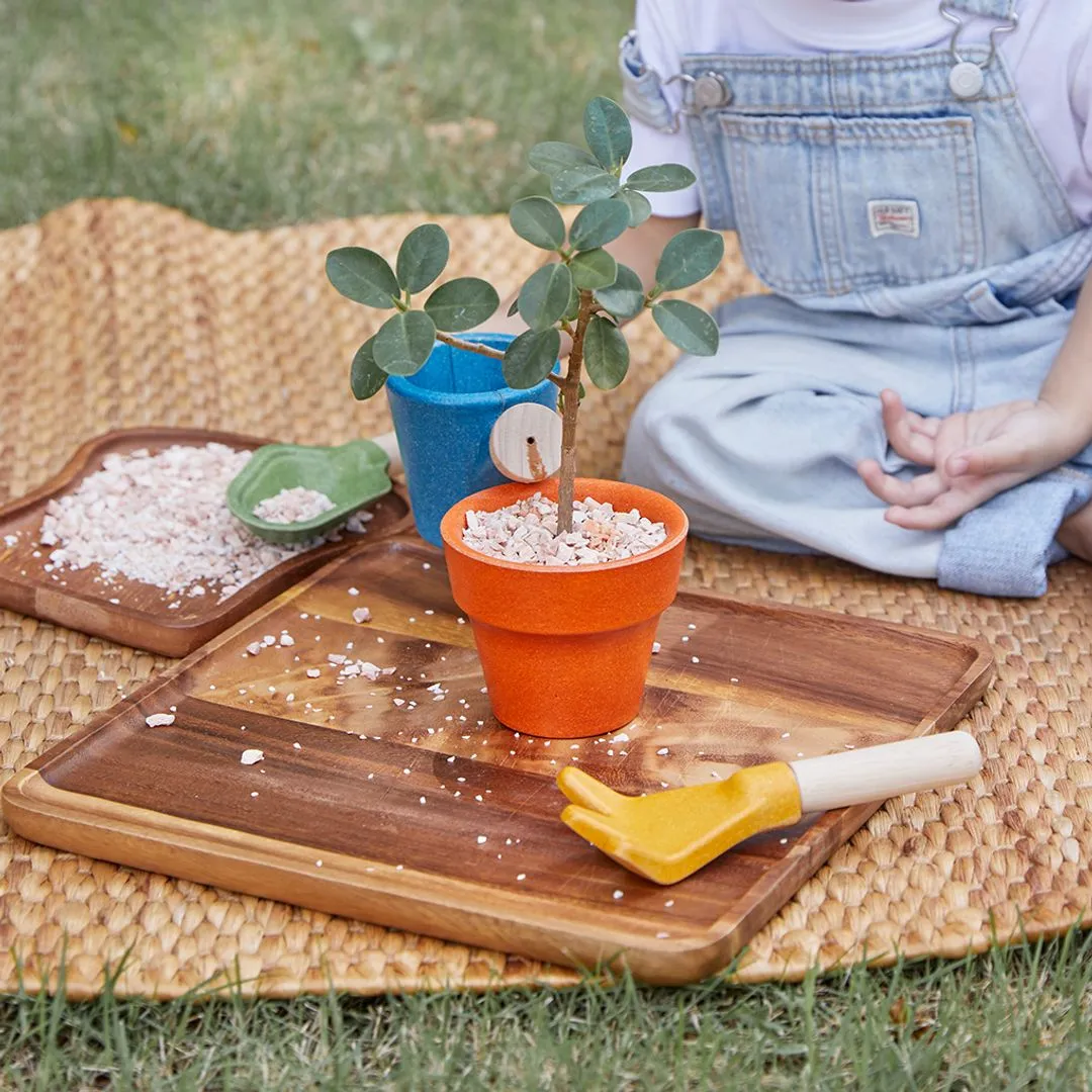 PlanToys Gardening Set set jardinage bois 4 outils