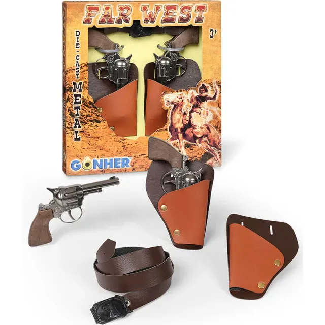 Gonher Far West set cowboy jouet enfant