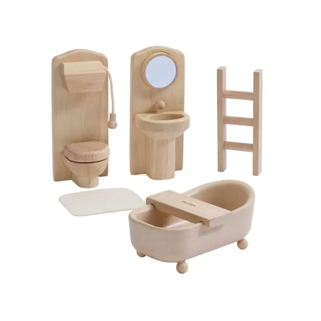 PlanToys Victorian Bathroom salle de bain miniature bois
