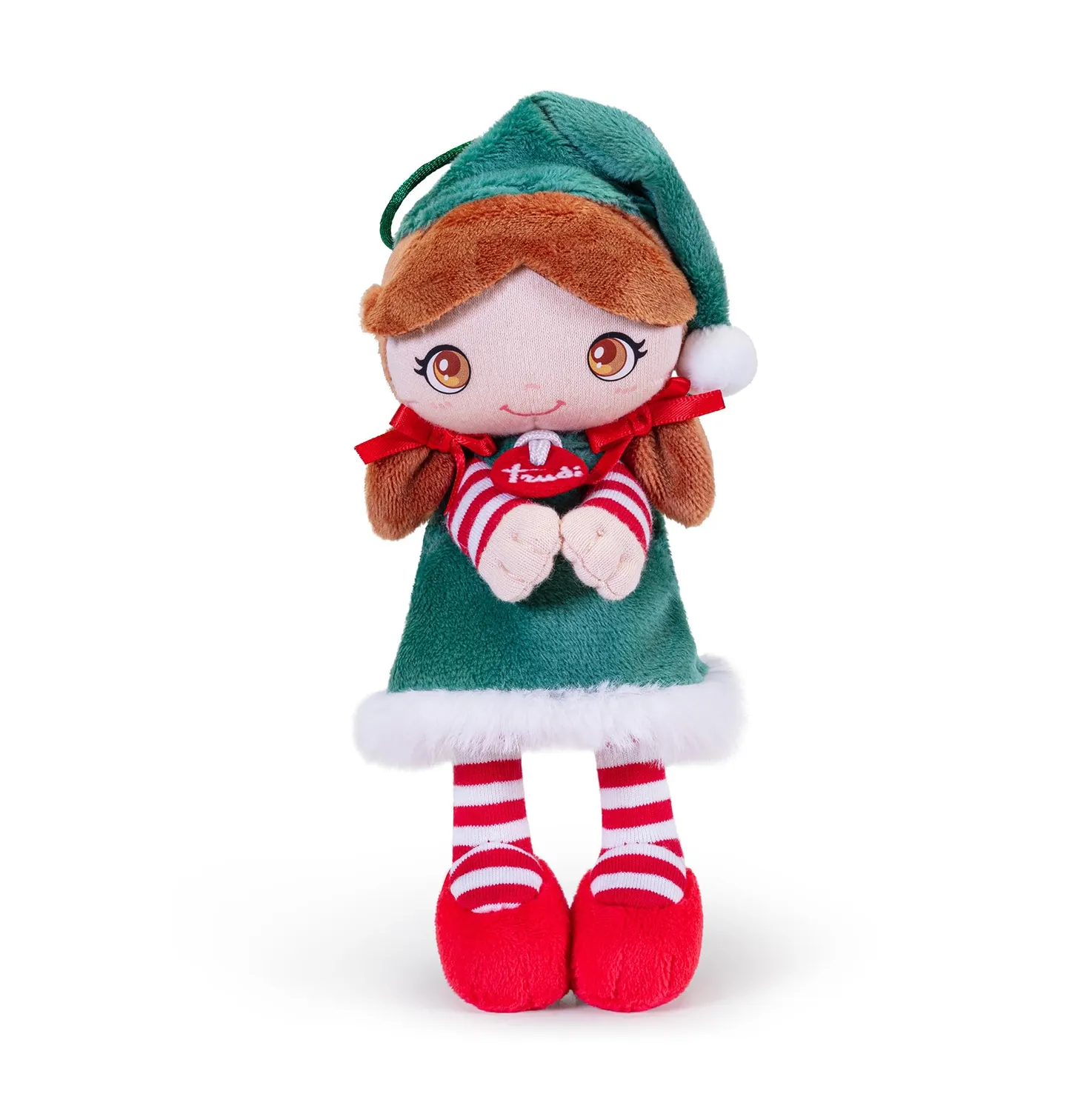 Trudi Lela 29360 peluche elfe Noël XXS 18cm