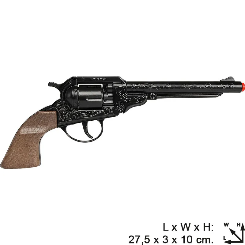 Gonher Cowboy revolver à amorces 8 coups métal