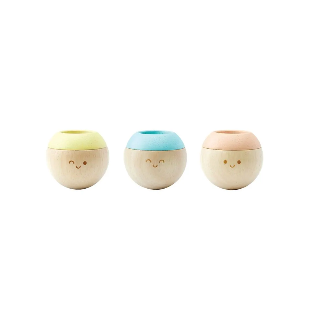 PlanToys Sensory Tumbling culbutos pastel 6 mois