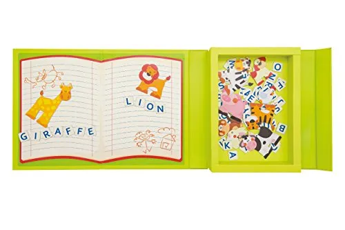 Trudi Sevi 82846 puzzle magnétique ABC 95 aimants multicolore