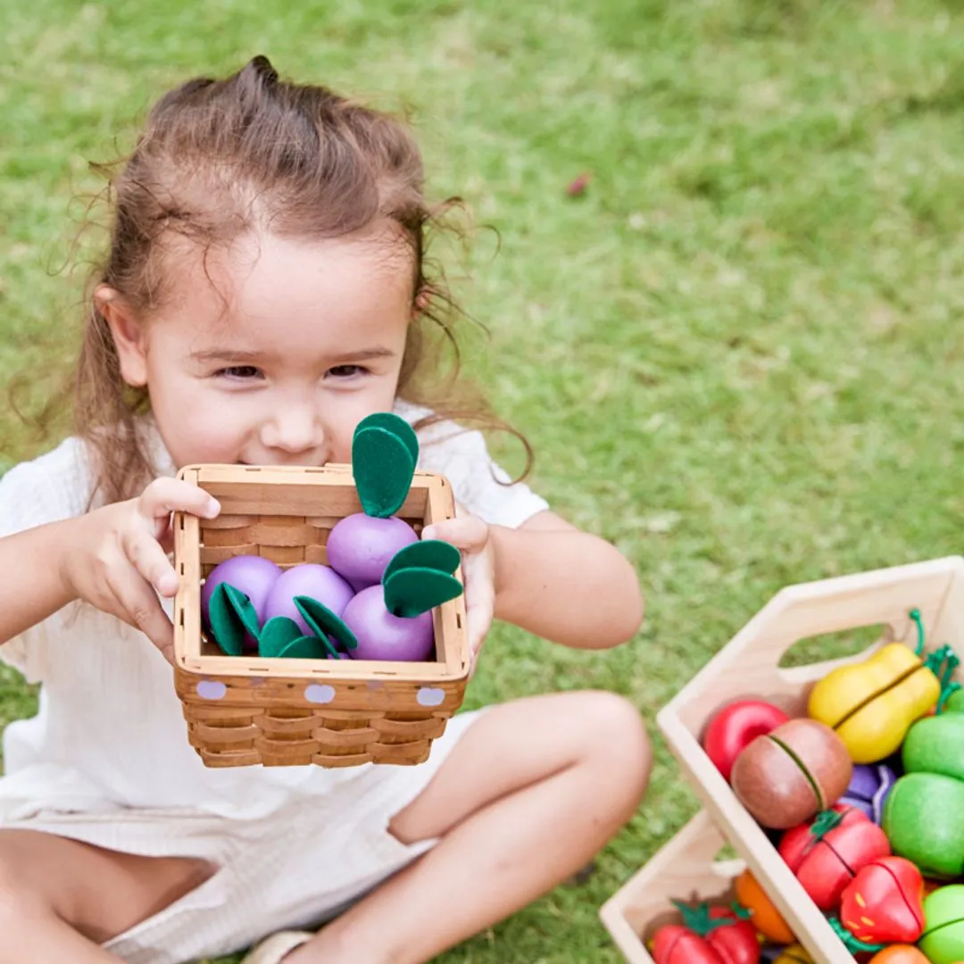 PlanToys Fresh Produce légumes dinette bois dès 18 mois