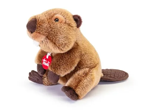 Trudi Sevi Castor Giuseppe peluche 30 cm lavable