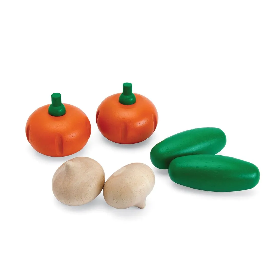 PlanToys Fresh Produce Set E légumes à découper 6 pièces