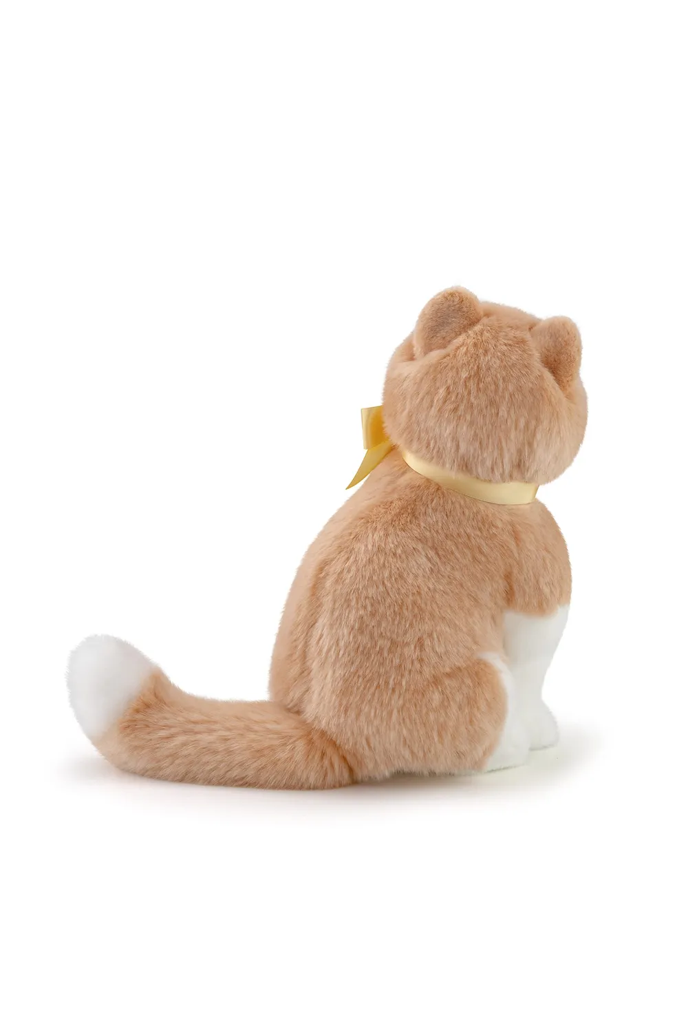 Trudi Chat Charlie TUDO9000 peluche chat M blanc orange