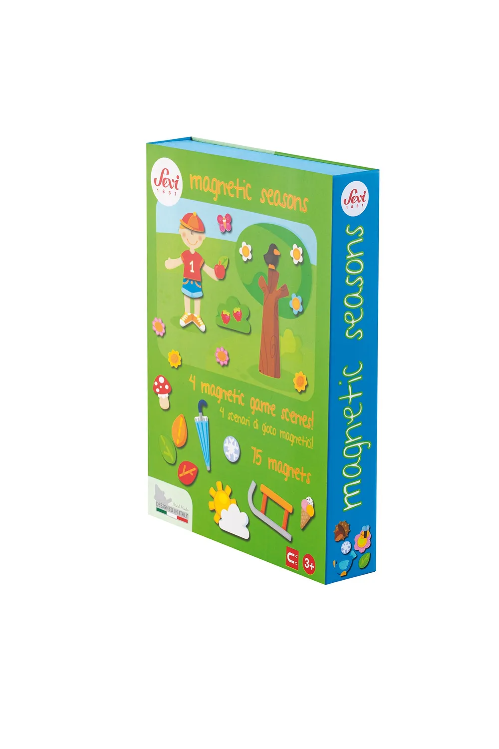 Sevi 82845 puzzle magnétique saisons 75 pièces dès 3 ans