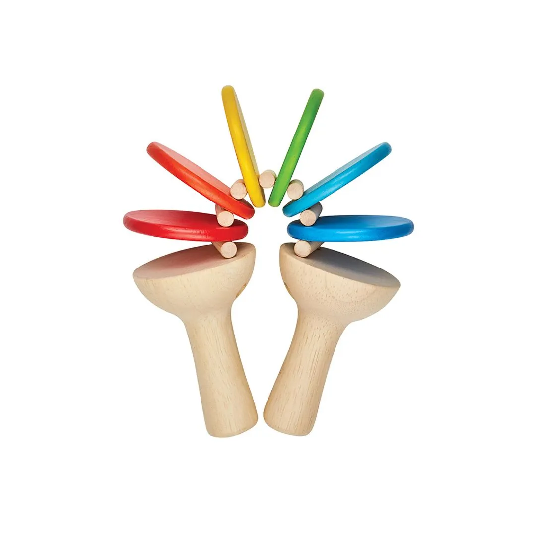 PlanToys Clatter instrument musique bois 18 mois