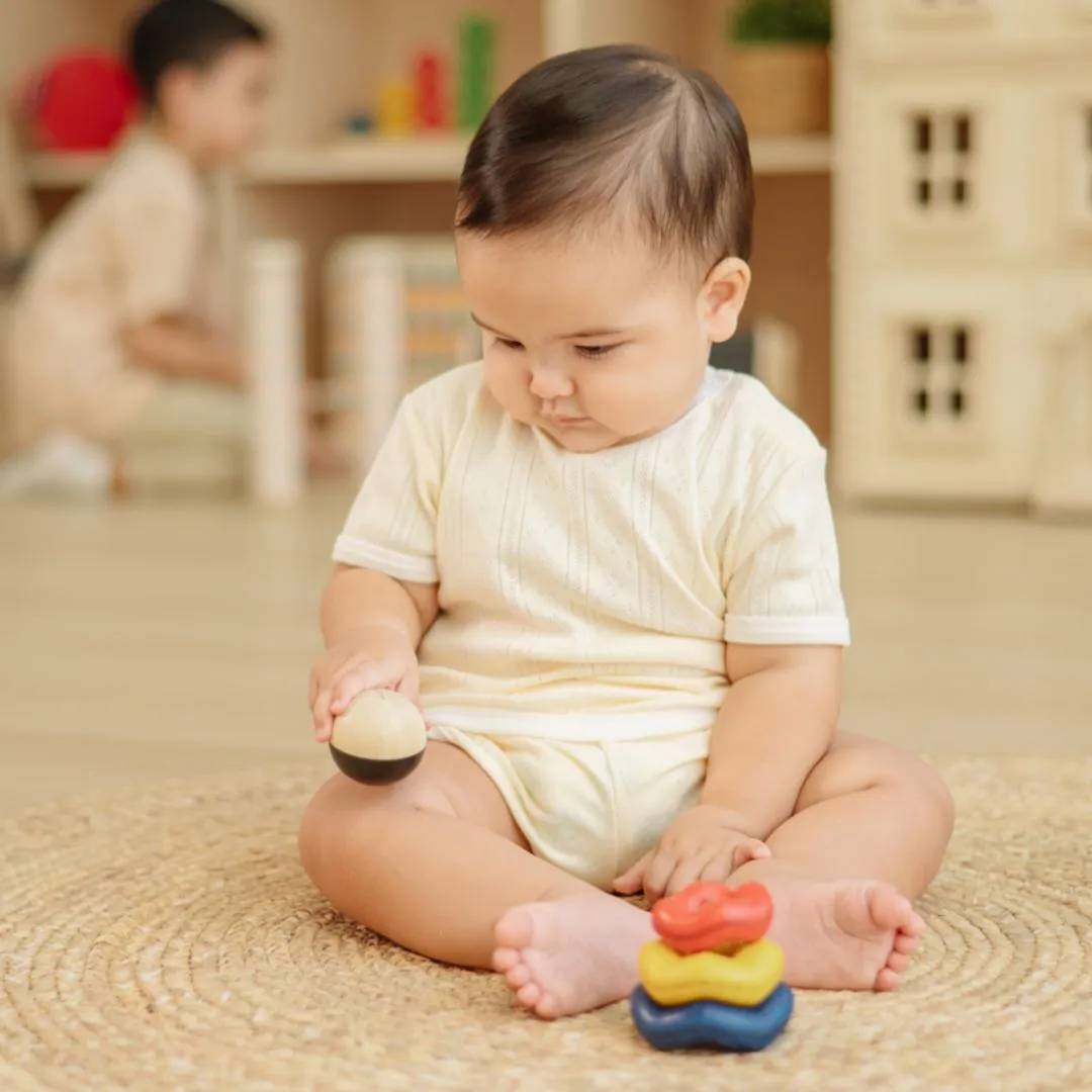 PlanToys Ball & Wave Stacker empileur dès 5 mois
