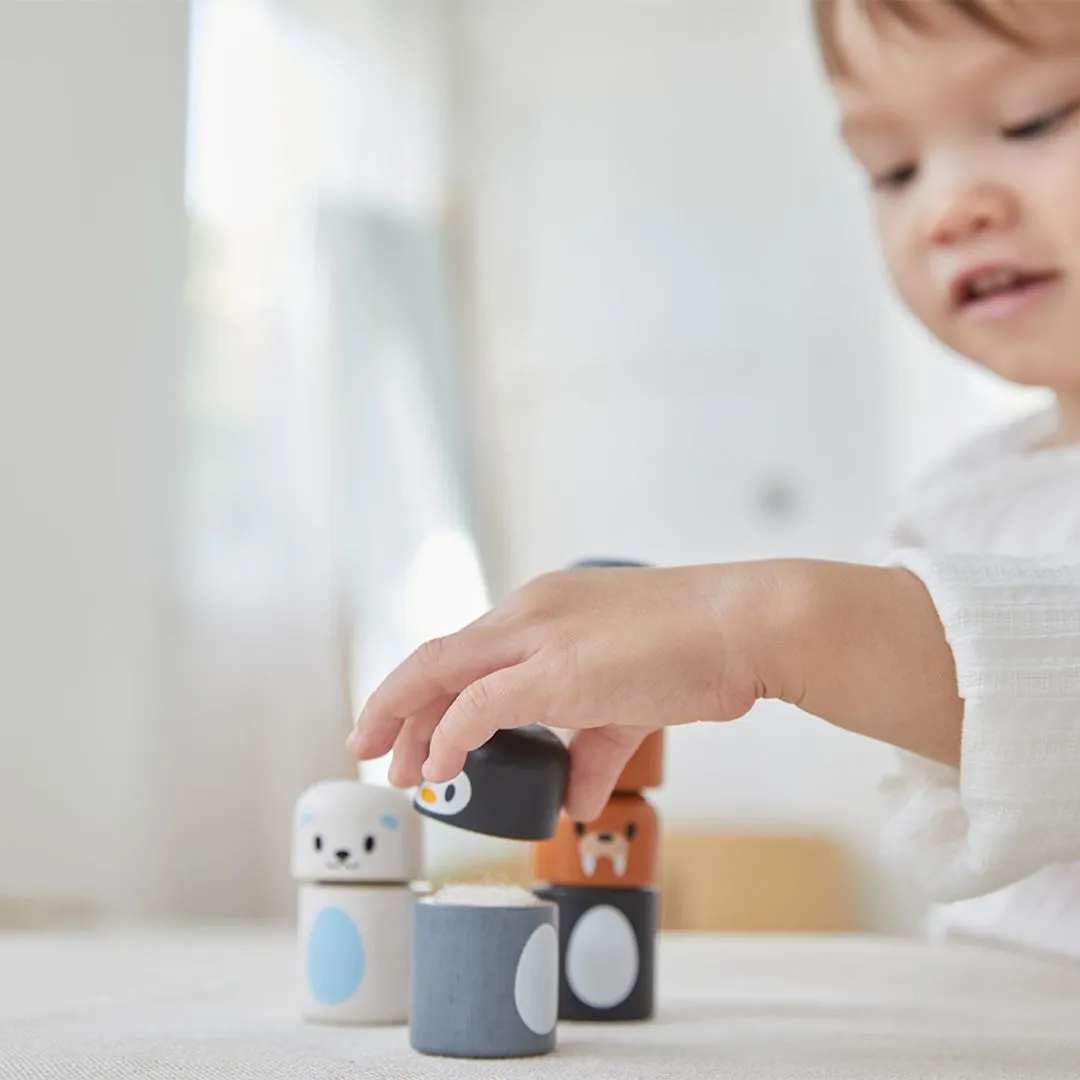 PlanToys Animaux Arctiques jeu d’assemblage dès 18 mois