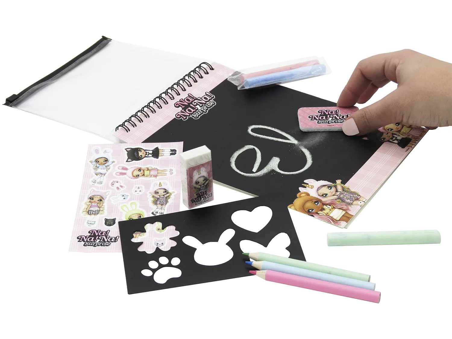 Na! Na! Na! Surprise set papeterie carnet scolaire