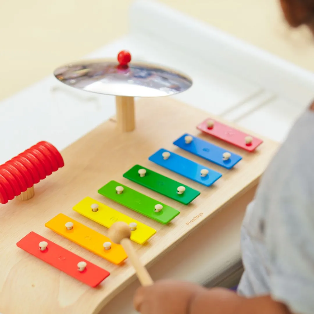 PlanToys Musical Set instruments musique bois xylophone