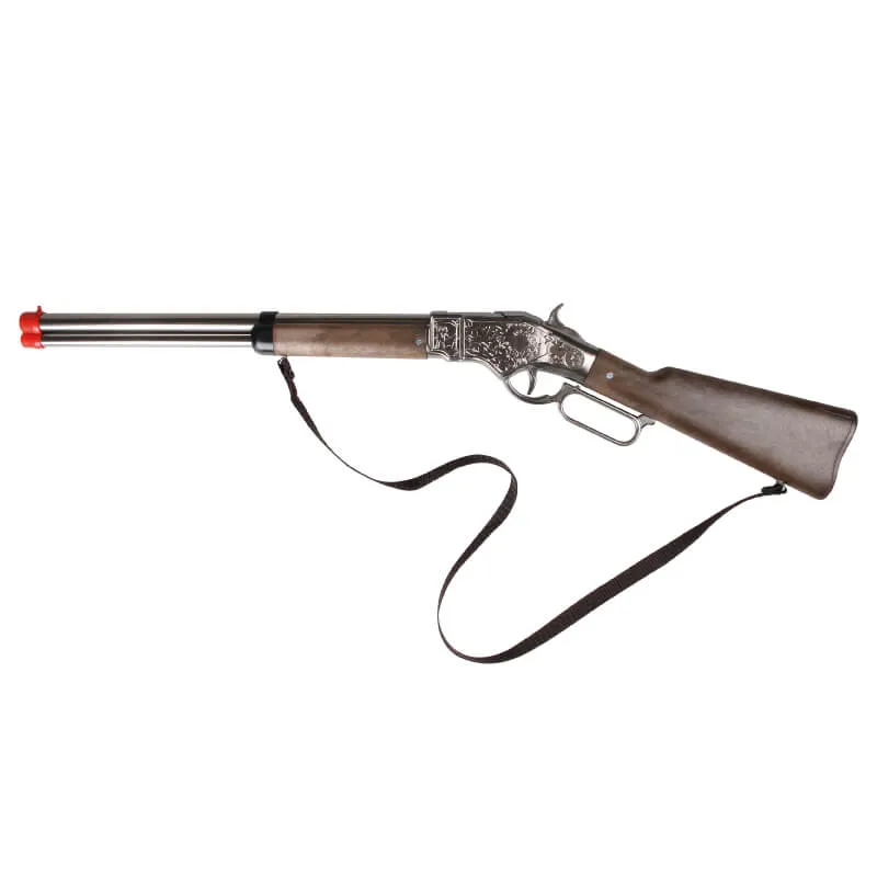 Gonher Cowboy Rifle fusil à amorces 8 coups métal