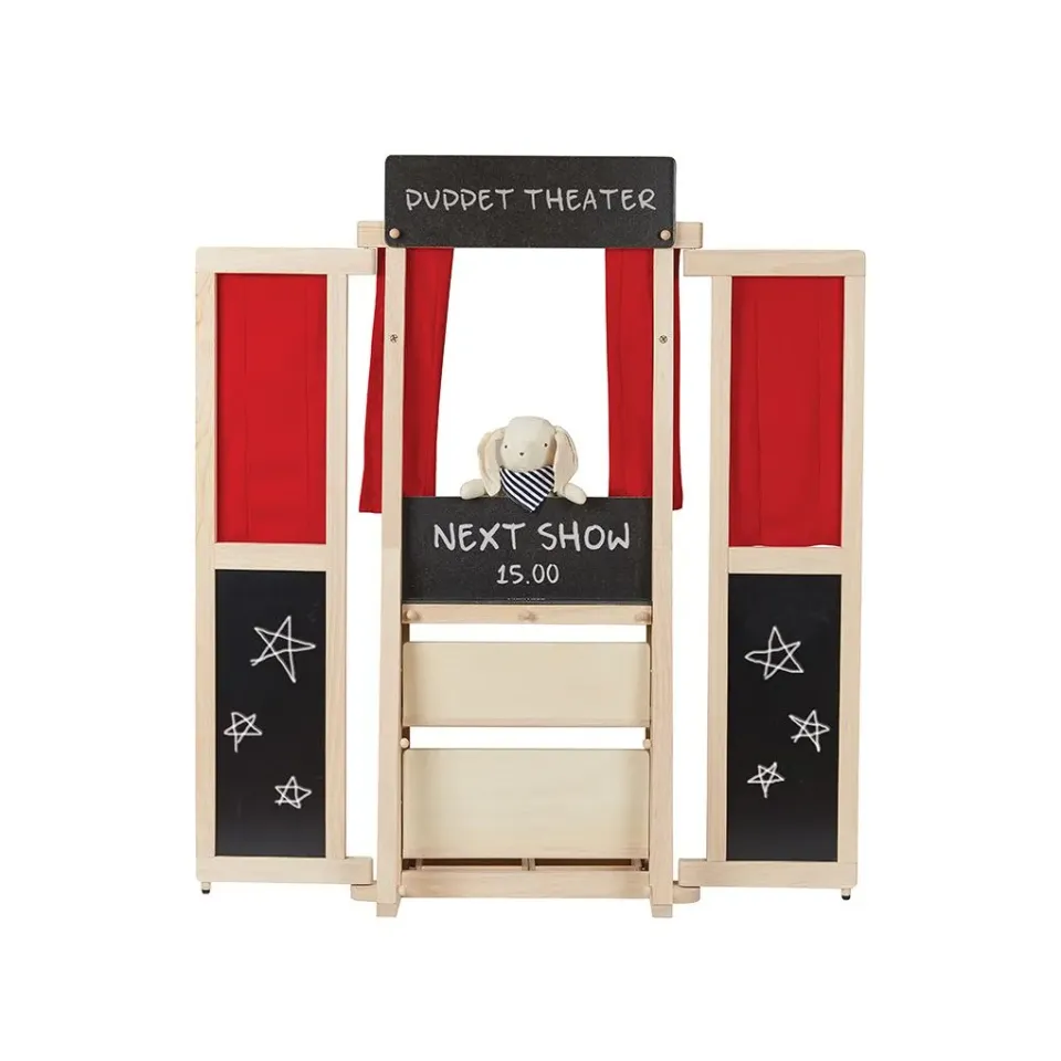PlanToys Play Center centre de jeu théâtre 4 rideaux