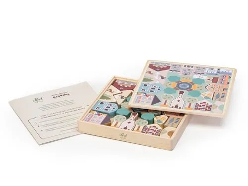 Sevi Dolomiti 87859 puzzle bois ville Ortisei