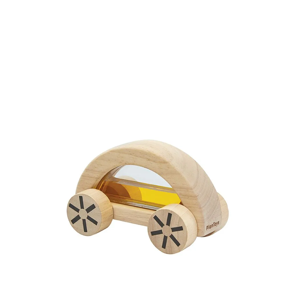 PlanToys Wautomobile voiture eau couleur bois 18 mois