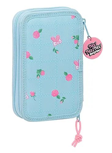 Na Na Na Surprise trousse scolaire 28 pièces bleu clair double