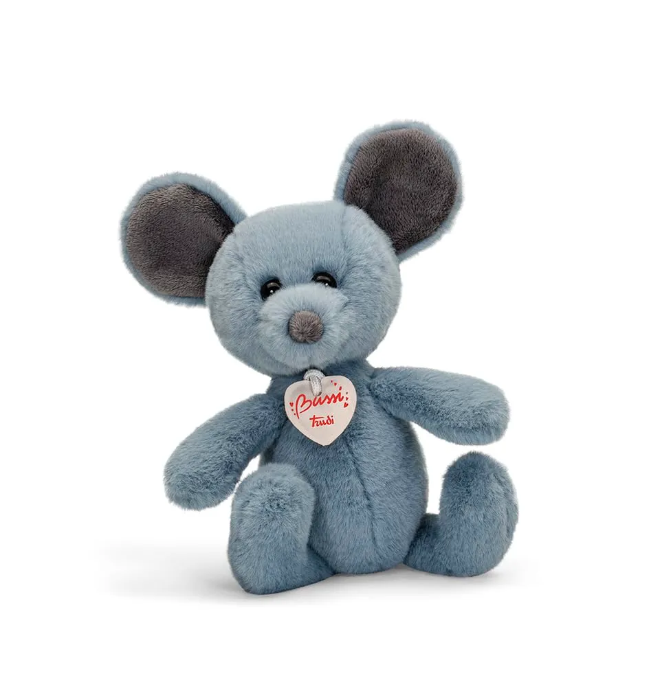 Trudi Fun 28342 peluche souris bleue taille S