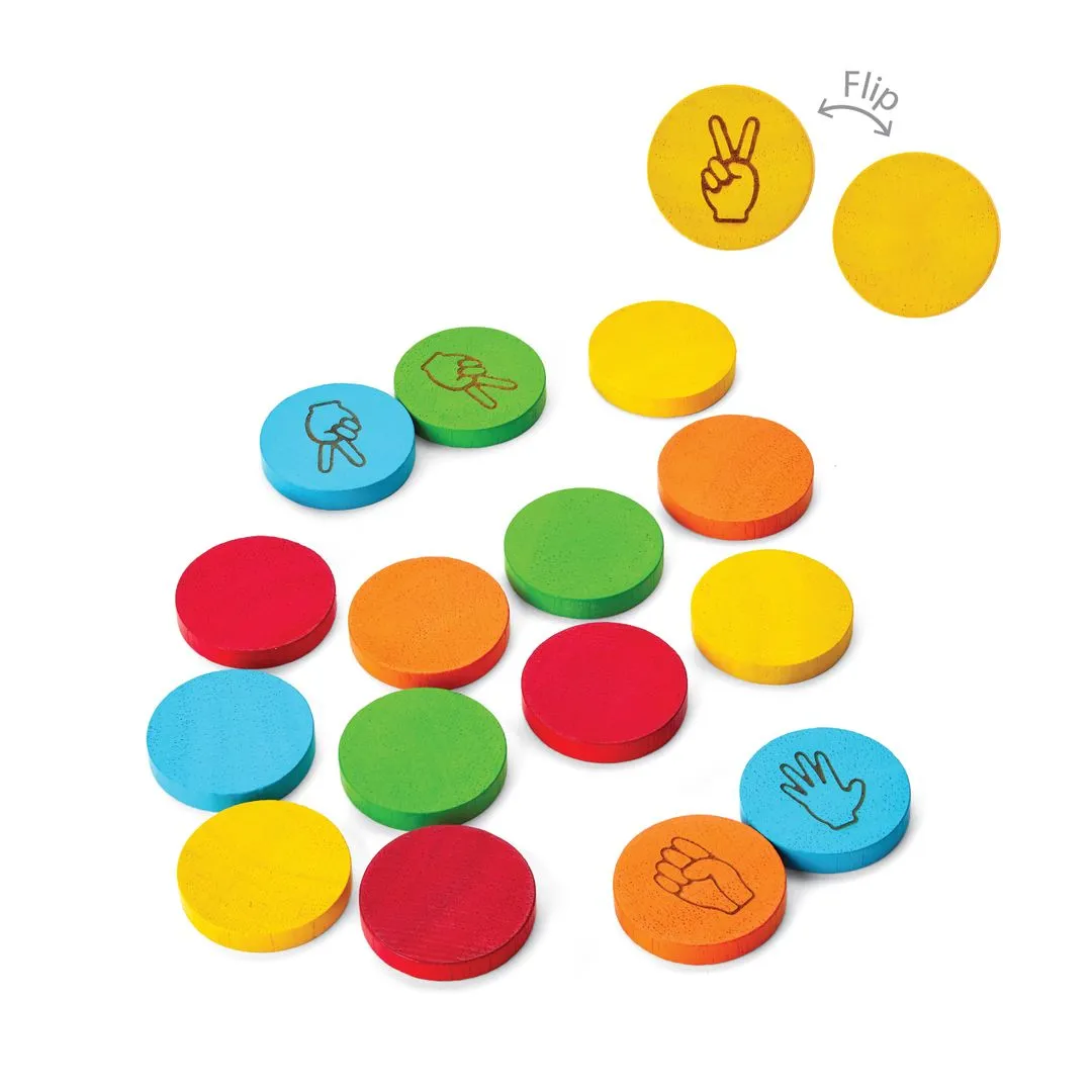 PlanToys Mini Memo mémory pierre-feuille-ciseaux