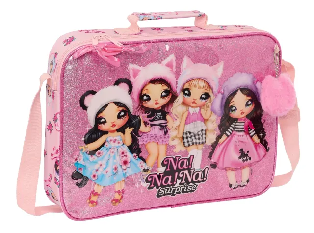 Na! Na! Na! Surprise Fabulous cartable bandoulière rose 38 cm