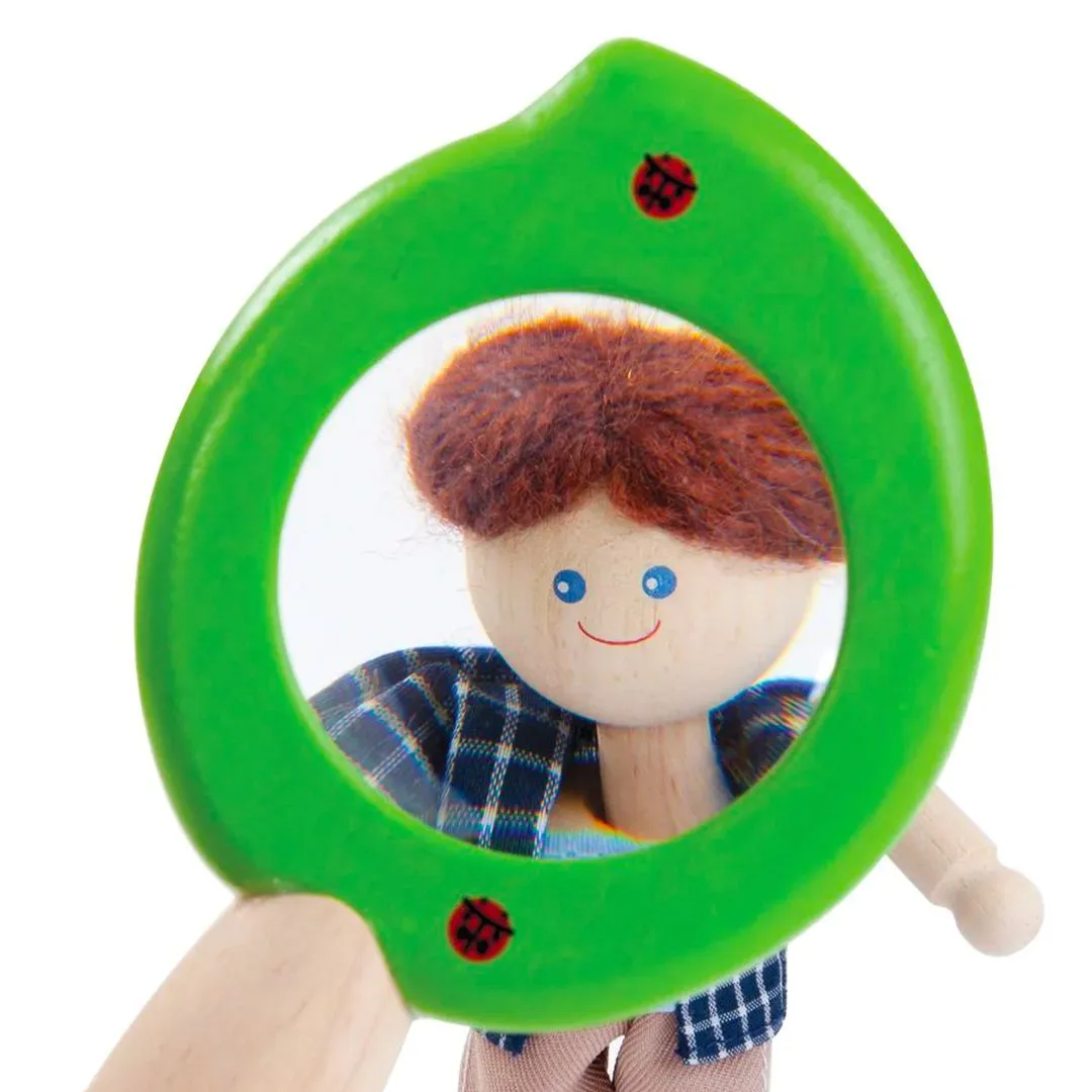 PlanToys Leaf Magnifier loupe enfant en bois dès 18 mois