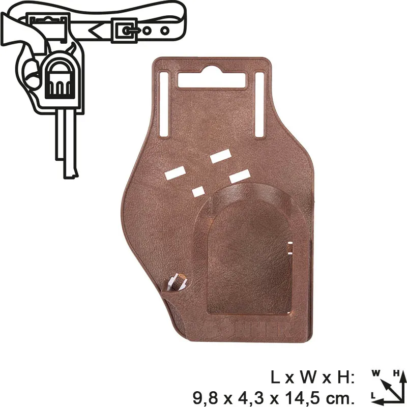 Gonher Cowboy révolver 12 coups + holster