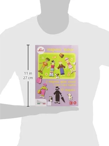 Trudi Sevi 82843 puzzle magnétique Mode 51 pièces