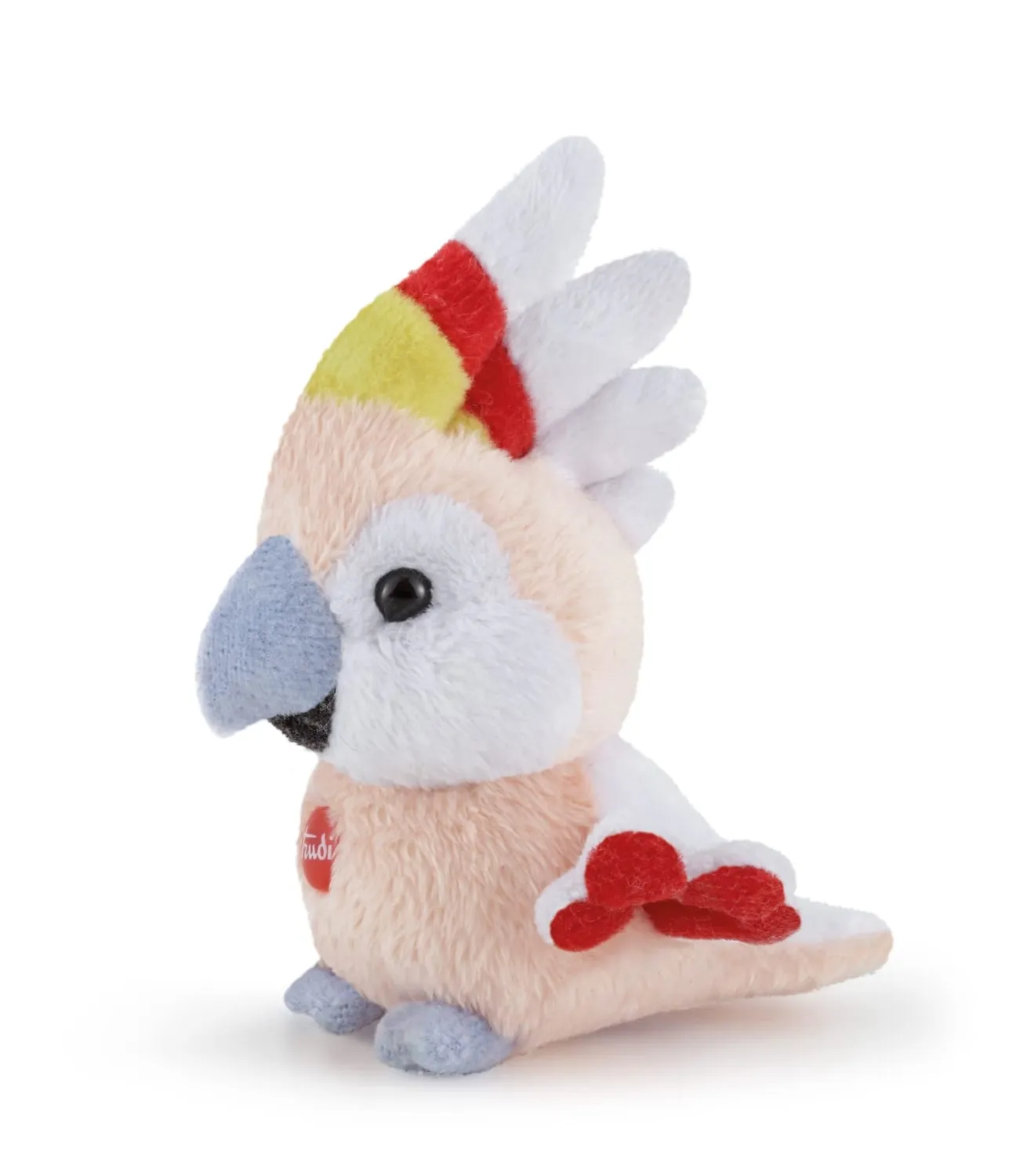 Trudi Sweet Collection 51189 peluche raton laveur marron blanc XXS