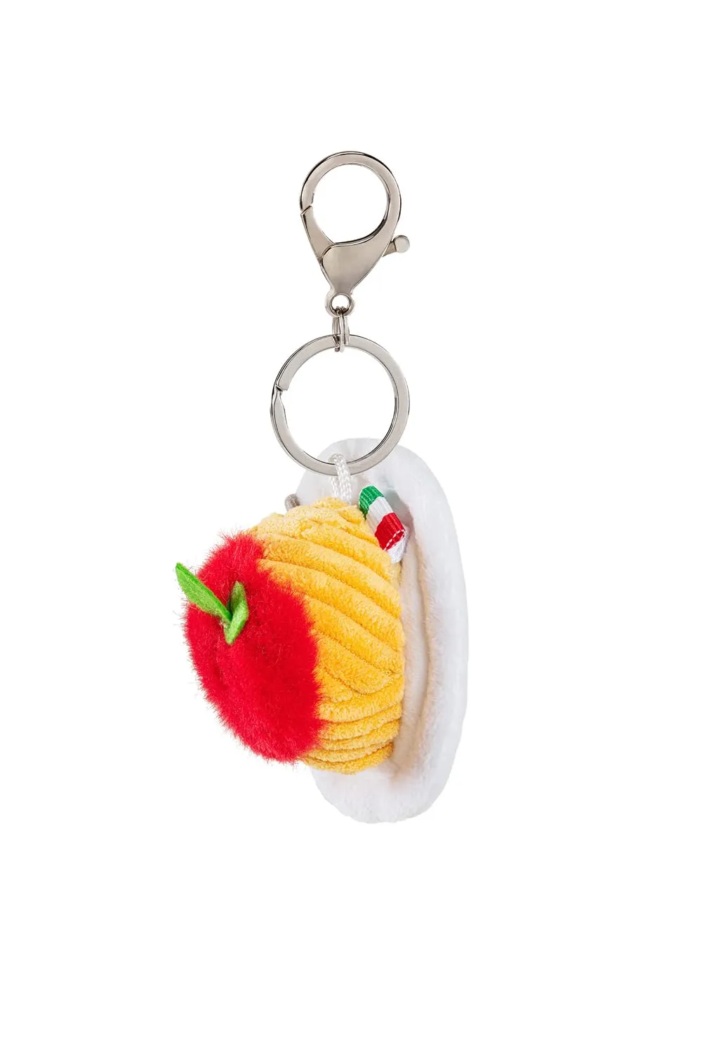 Trudi Italian Icons 69264 porte-clés peluche pasta XS