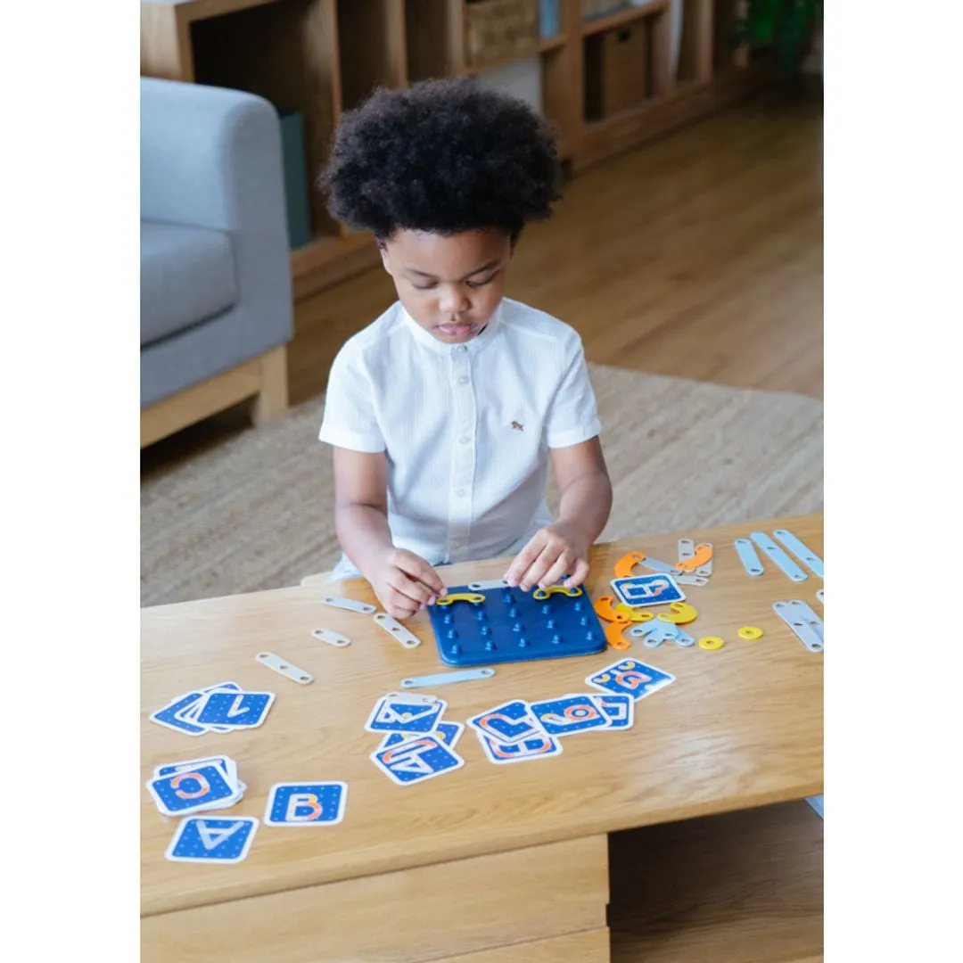 PlanToys Creative Board tableau créatif lettres bois