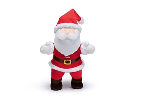 Trudi Père Noël peluche douce à accrocher  lavable