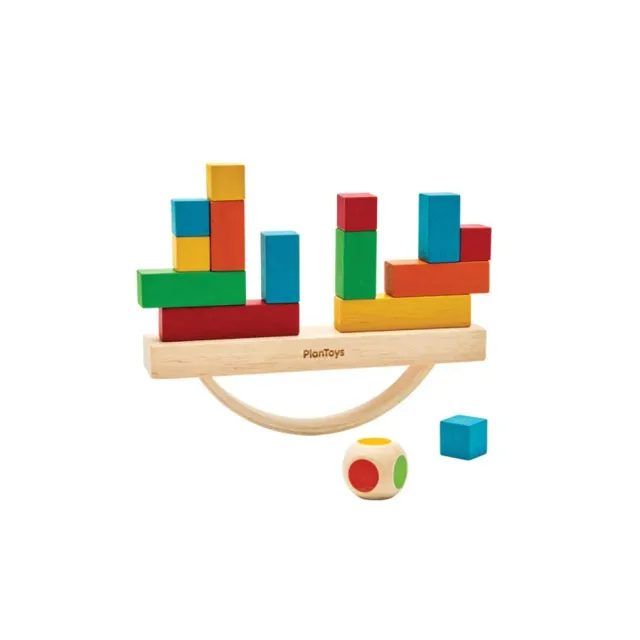 PlanToys Balancing Cargo jeu équilibre bateau 14 blocs