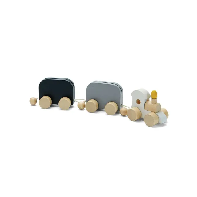 PlanToys Celebration Train petit train bois anniversaire