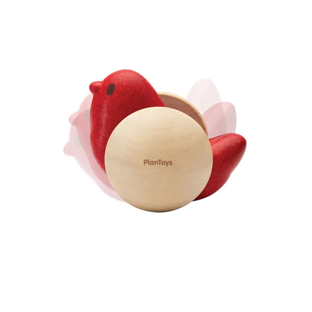 PlanToys Bird Roller oiseau à rouler bois 6 mois