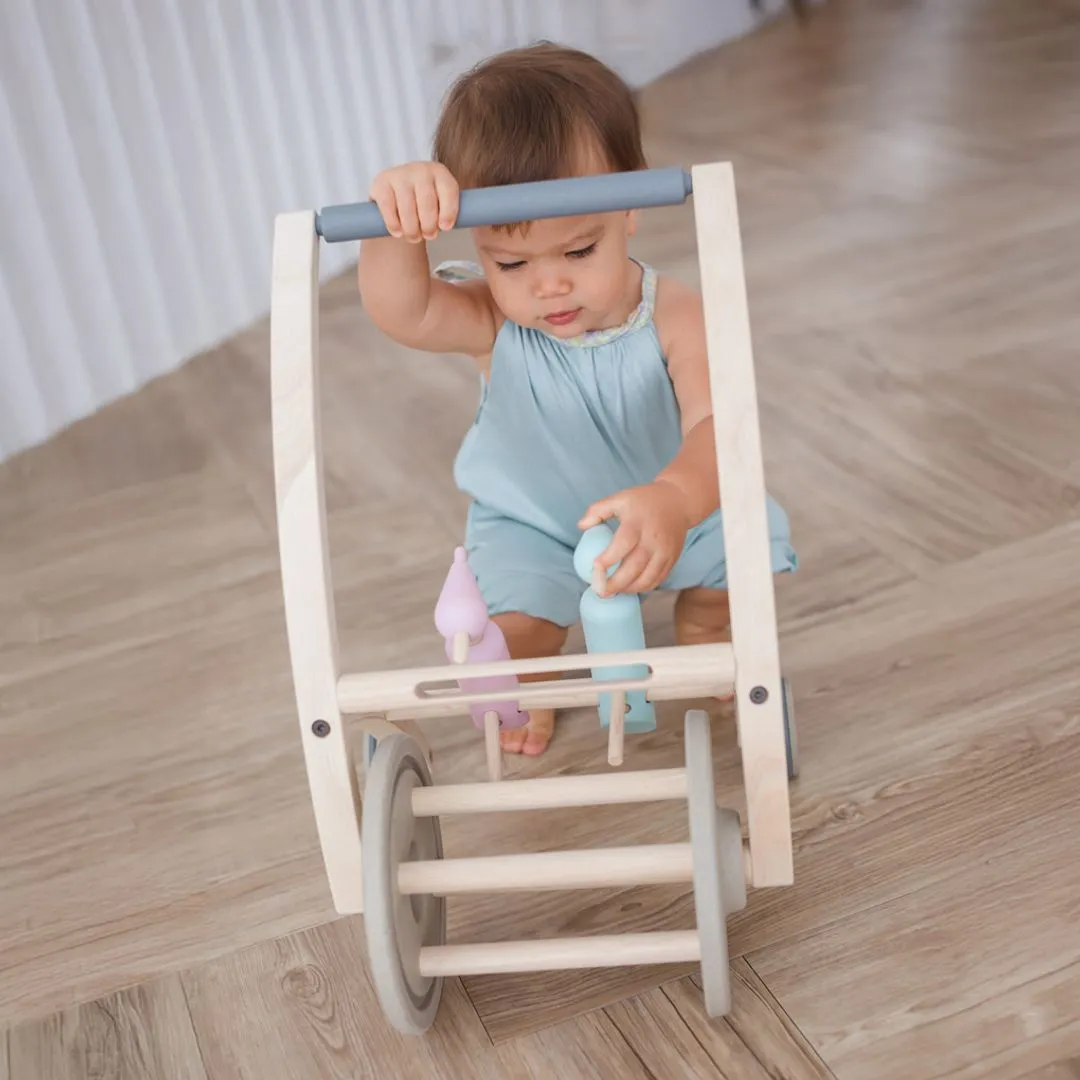 PlanToys Woodpecker Walker chariot pousseur 6 mois