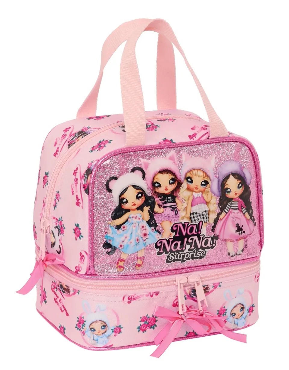 Na! Na! Na! Surprise Fabulous porte-goûter rose 20 cm