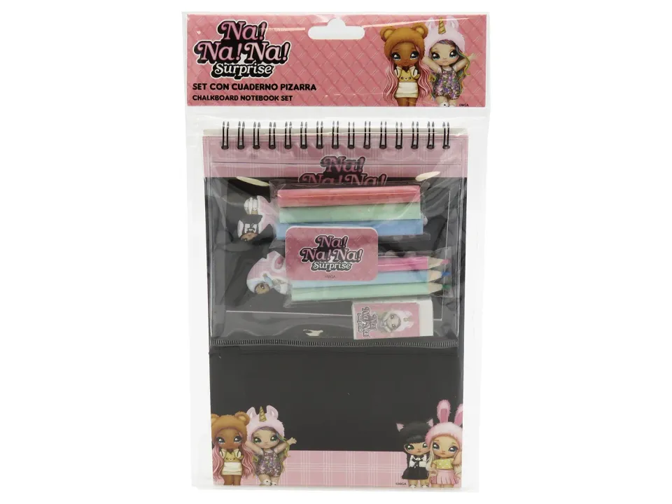 Na! Na! Na! Surprise set papeterie carnet scolaire
