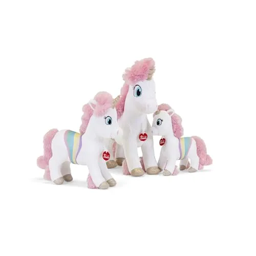 Trudi Leslie 18196 peluche licorne S arc-en-ciel