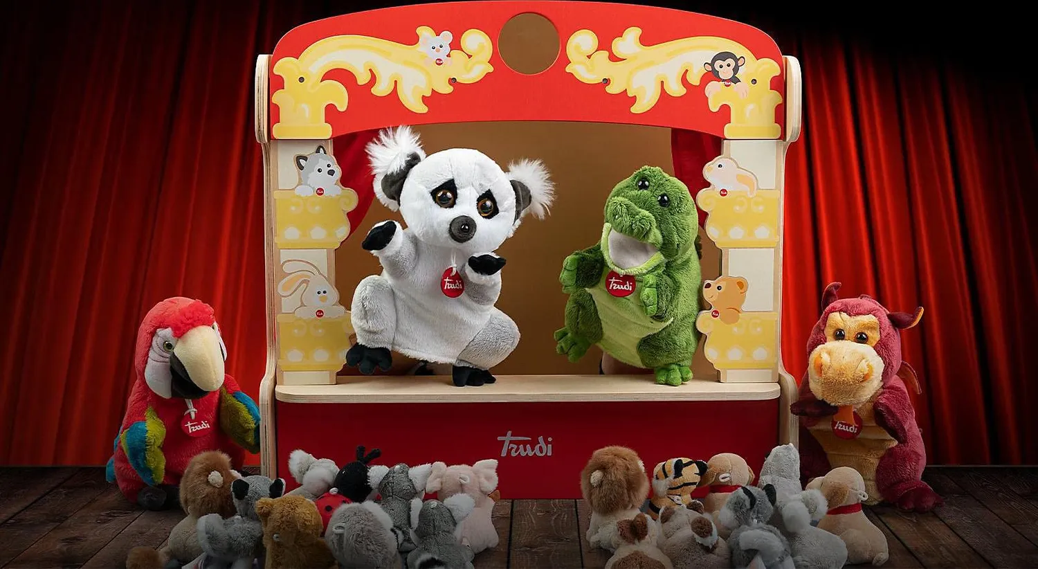 Trudi Puppets 88014 théâtre de table 58 cm