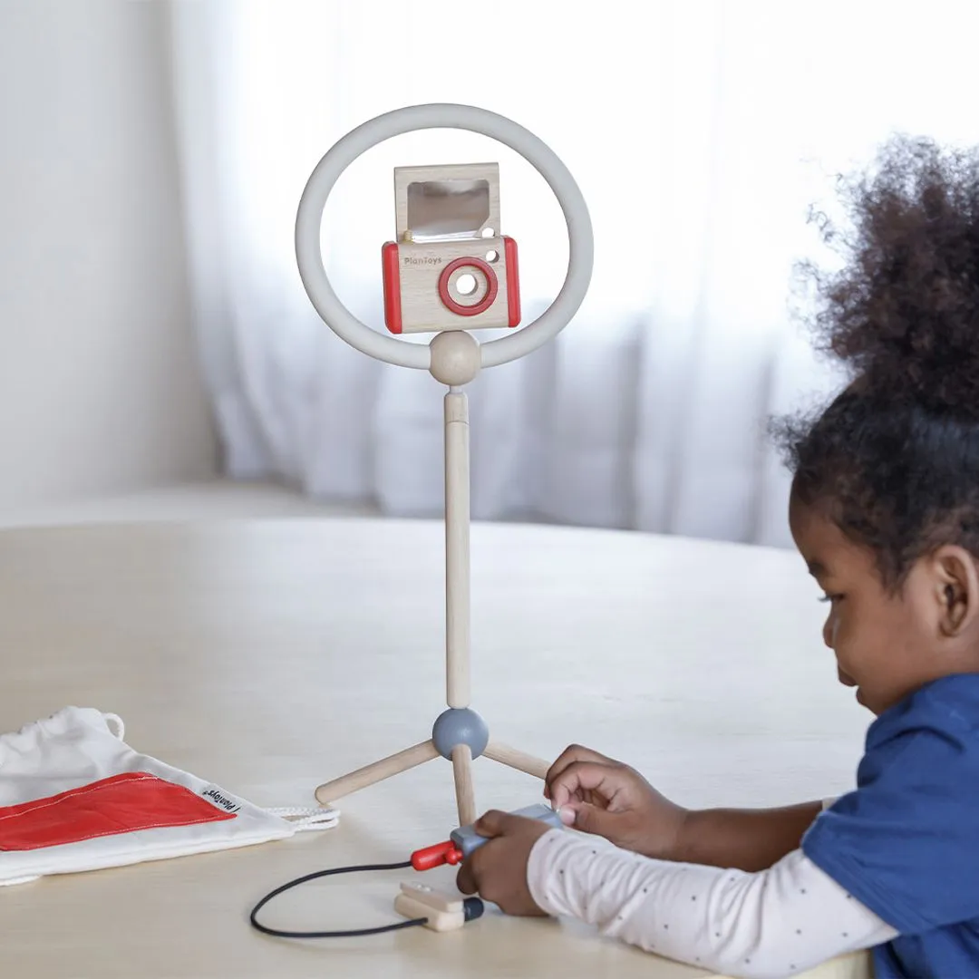PlanToys Vlogger Kit jouet imitation 5 pièces dès 3 ans
