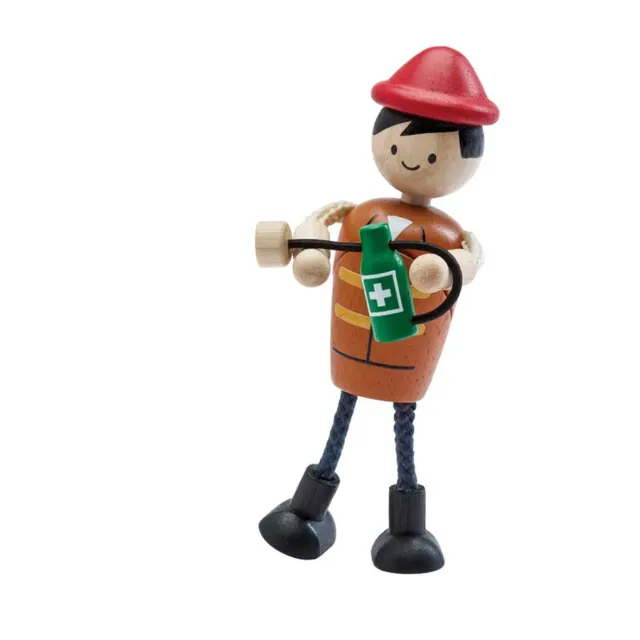 PlanToys Rescue Doll poupée secouriste 2 pièces