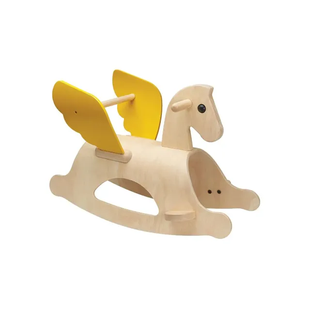 PlanToys Rocking Pegasus cheval à bascule bois 12 mois