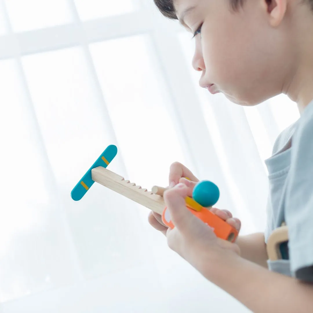 PlanToys Spin N Fly Airplane avion hélice bois