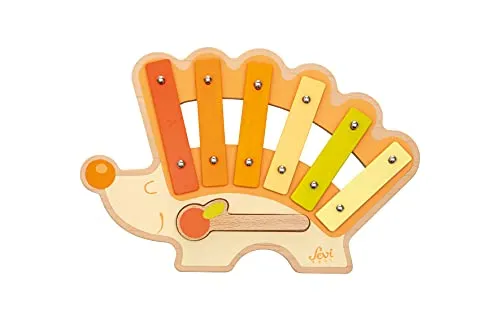 Trudi Sevi TUE47000 xylophone hérisson 6 tons multicolore