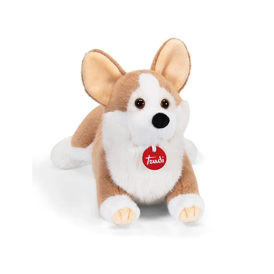 Trudi Classiques 52272 peluche chien corgi Gilda M douce