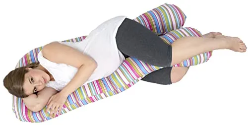 Velinda Multi-Usages coussin d’allaitement Bandes 1