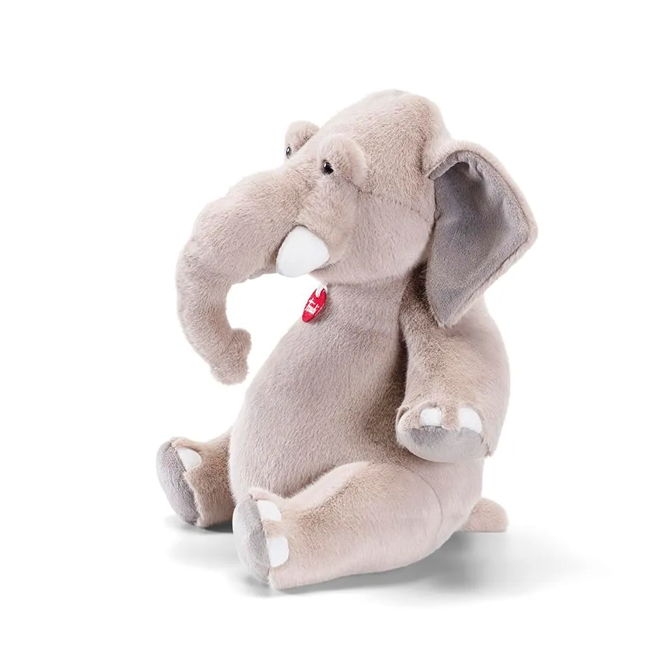 Trudi Maurizio 52275 peluche éléphant taille L 42 cm douce